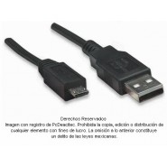 Cable USB A 2.0 a micro USB B 1.8 m